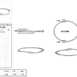 Meridian – Bangle in Sterling Silver