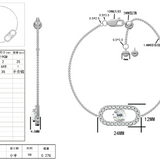 Liaison – Bracelet in Sterling Silver