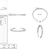 Stella – Bracelet in Sterling Silver