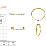 Stella – Bracelet in 18K Gold Vermeil