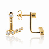 Aeris – Stud Earrings in 18K Gold Vermeil