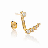 Aeris – Stud Earrings in 18K Gold Vermeil