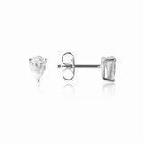 Aura Triangle  – Stud Earrings in Sterling Silver