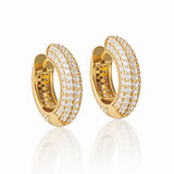 Aurine – Hoop Earrings in 18K Gold Vermeil