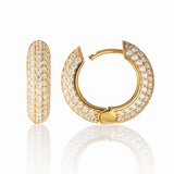 Aurine – Hoop Earrings in 18K Gold Vermeil