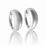 Bellagio – Hoop Earrings in Sterling Silver