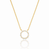 Cercle d’Éternité – Necklace in 18K Gold Vermeil