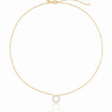 Cercle d’Éternité – Necklace in 18K Gold Vermeil
