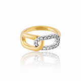 Chaîne d’Or – Ring in 18K Gold Vermeil