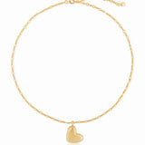 Cuore di Luce – Heart Necklace in 18K Gold Vermeil