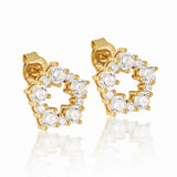 Éclat – Stud Earrings in 18K Gold Vermeil