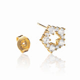 Éclat – Stud Earrings in 18K Gold Vermeil