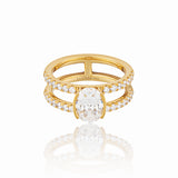 Élisambre – Ring in 18K Gold Vermeil