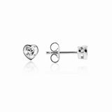 Étoile d’Amour – Stud Earrings in Sterling Silver