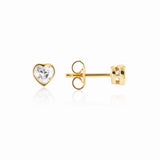 Étoile d’Amour – Stud Earrings in 18K Gold Vermeil
