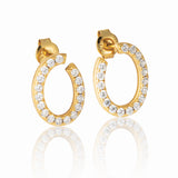 Giro D’Oro –  Earrings in 18K Gold Vermeil