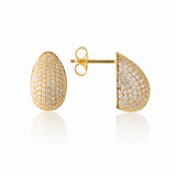 Aurivine – Stud Earrings in 18K Gold Vermeil