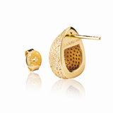Aurivine – Stud Earrings in 18K Gold Vermeil