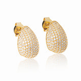 Aurivine – Stud Earrings in 18K Gold Vermeil