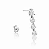 Cascara – Stud Earrings in Sterling Silver