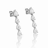 Cascara – Stud Earrings in Sterling Silver