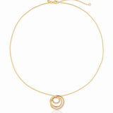Infinité – Necklace in 18K Gold Vermeil