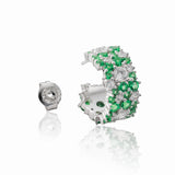 Smeravia – Huggie Earrings in Sterling Silver