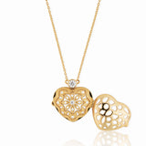 Locket d’Amour – Necklace in 18K Gold Vermeil