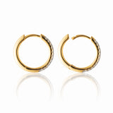 Clarisse –  Hoop Earrings in 18K Gold Vermeil