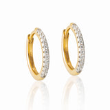 Clarisse –  Hoop Earrings in 18K Gold Vermeil