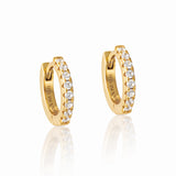 Lucente – Hoop Earrings in 18K Gold Vermeil