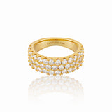 Regina – Ring in 18K Gold Vermeil