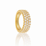 Regina – Ring in 18K Gold Vermeil