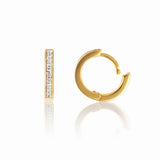 Riva – Hoop Earrings in 18K Gold Vermeil