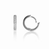 Riva – Hoop Earrings in Sterling Silver