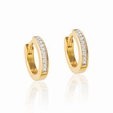 Riva – Hoop Earrings in 18K Gold Vermeil
