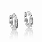 Riva – Hoop Earrings in Sterling Silver