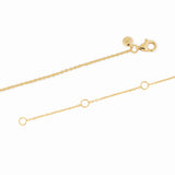 Rosélis – Heart Necklace in 18K Gold Vermeil