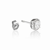 Séra – Halo Stud Earrings in Sterling Silver