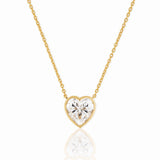 Seraphine Heart – Necklace in 18K Gold Vermei