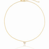 Seraphine Heart – Necklace in 18K Gold Vermei