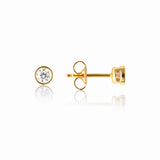 Éclora – Stud Earrings in 18K Gold Vermeil