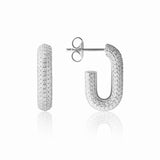 Novara –  Earrings in Sterling Silver