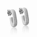 Novara –  Earrings in Sterling Silver