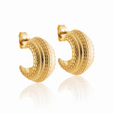 Soho –  Earrings in 18K Gold Vermeil