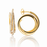 Spira Divina –  Earrings in 18K Gold Vermeil