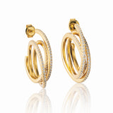 Spira Divina –  Earrings in 18K Gold Vermeil