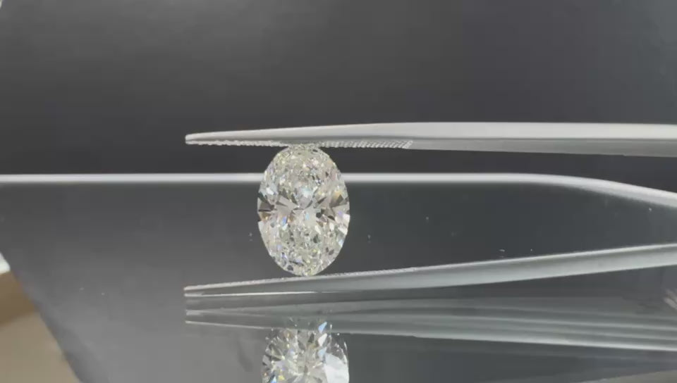 Lab Grown Diamond OVAL F Carat 5.28