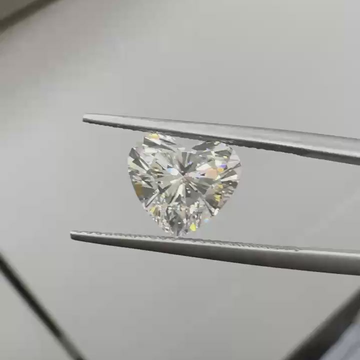 Lab Grown Diamond HEART E Carat 1.06